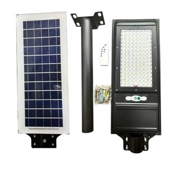 Luminaria Pública Led Solar 120w Luz Fría